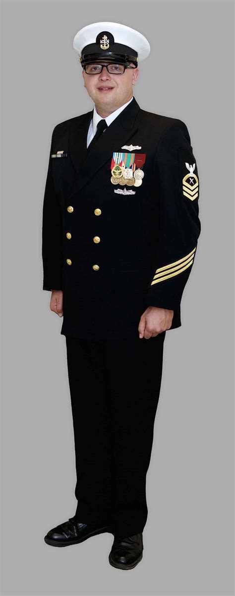 navy full dress blues.